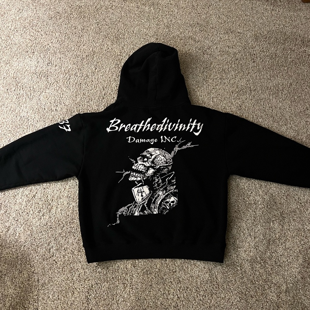 BREATHEDIVINITY Premium Oversized “Nightmare” Hoodie